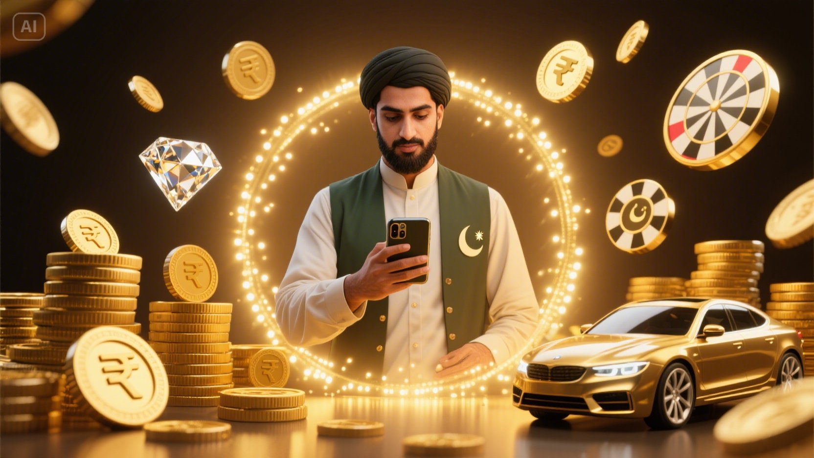 SpinlandDeposit in PKR and enjoy 200% instantly added to your account! Pakistani players can play confidently and withdraw PKR quickly through JazzCash.