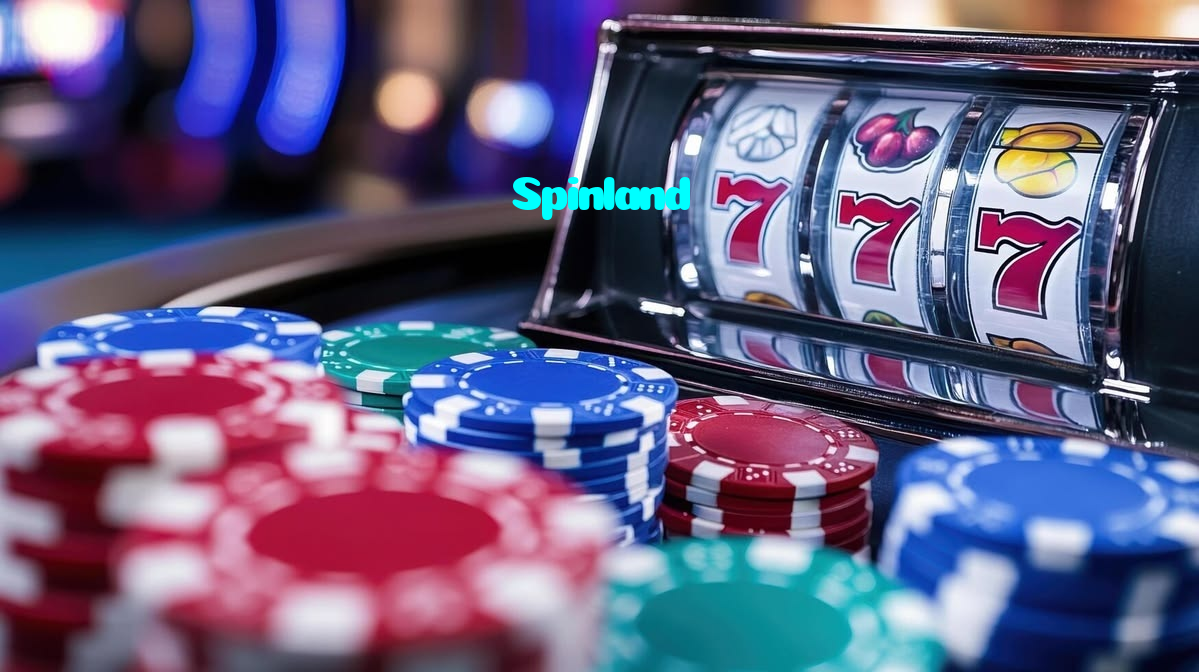 Spinland casino presented on mobile device in Pakistan with slots and live games