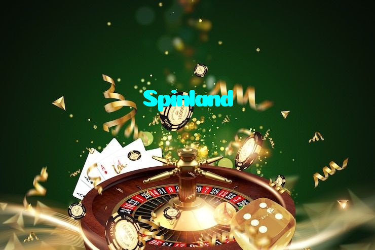 Spinland casino presented on mobile device in Pakistan with slots and live games